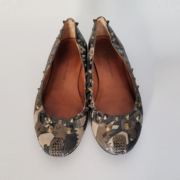 Marc Jacobs - Camo Mouse Flats - Size 7 - Picture 1 of 7